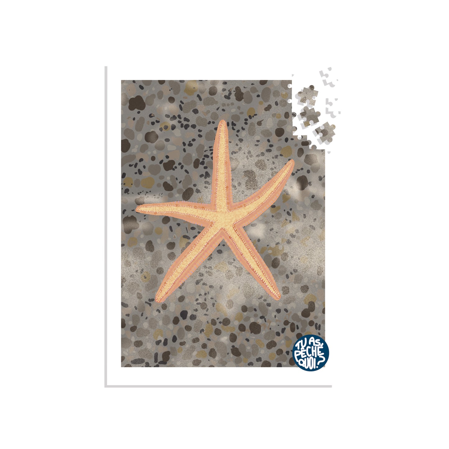 Puzzle étoile de mer  1000 pièces